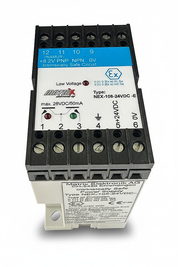 ASSURIX eigensicheres Netzgerät NEX-108-24VDC ASSURIX eigensicheres Netzgerät NEX-108-24VDC