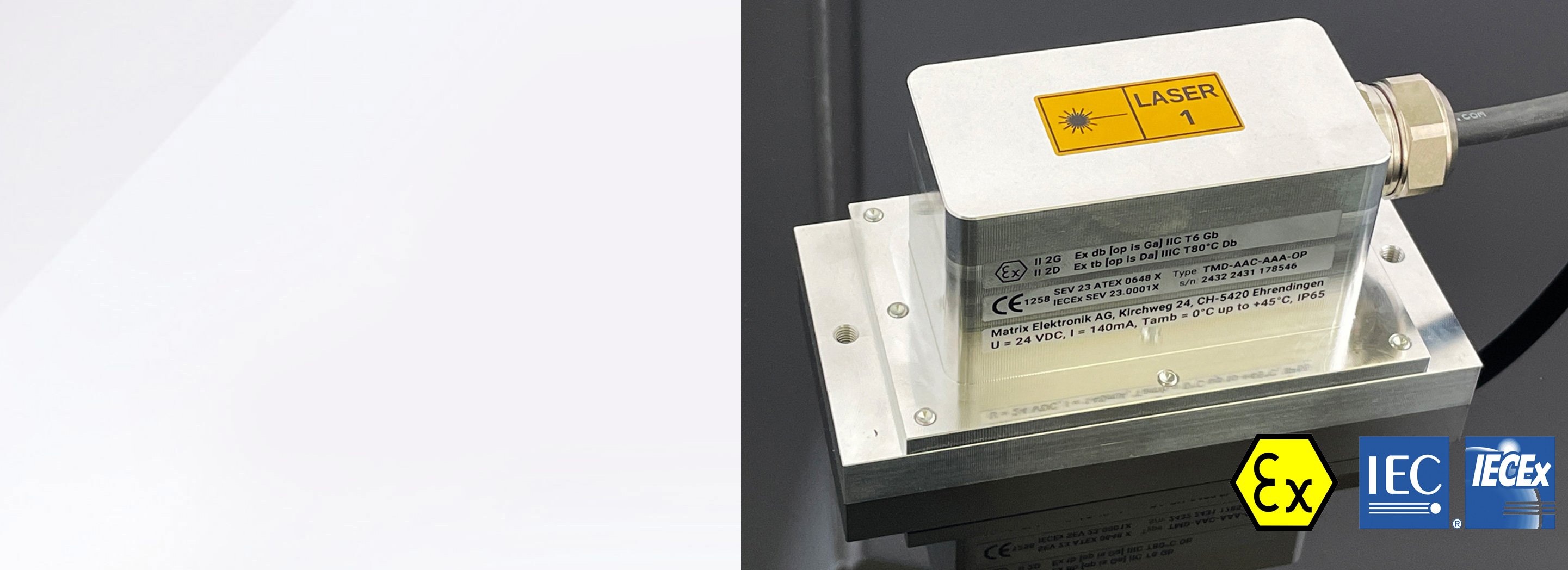 Matrix distance sensors of the TMx product family